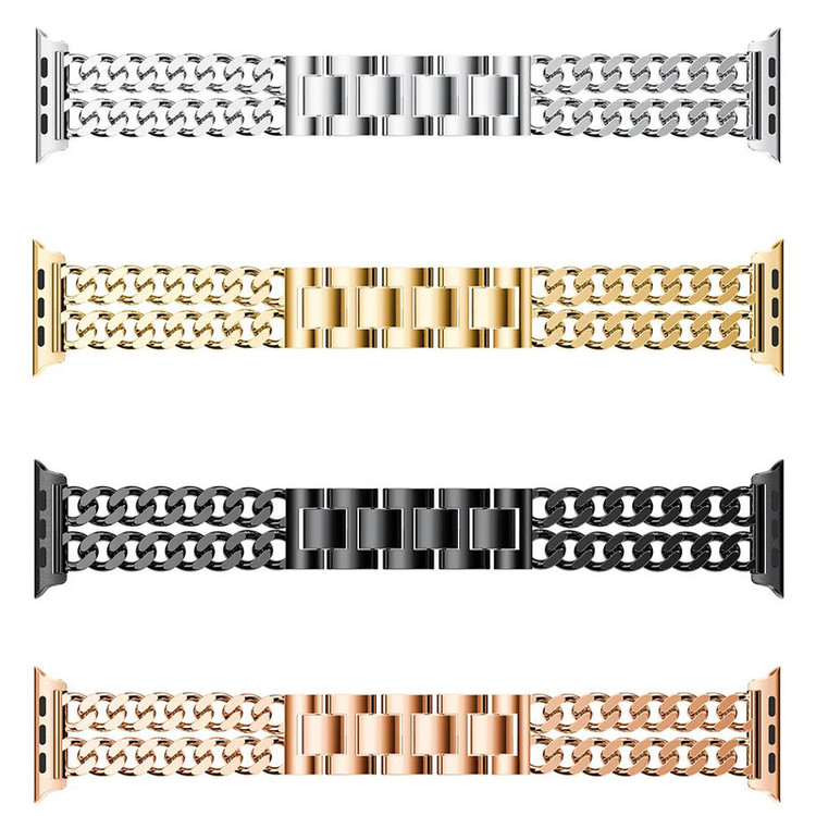 بند گوف LUX Cartier مناسب برای ساعت هوشمند اپل واچ سری 7 سایز 45 میلی متری