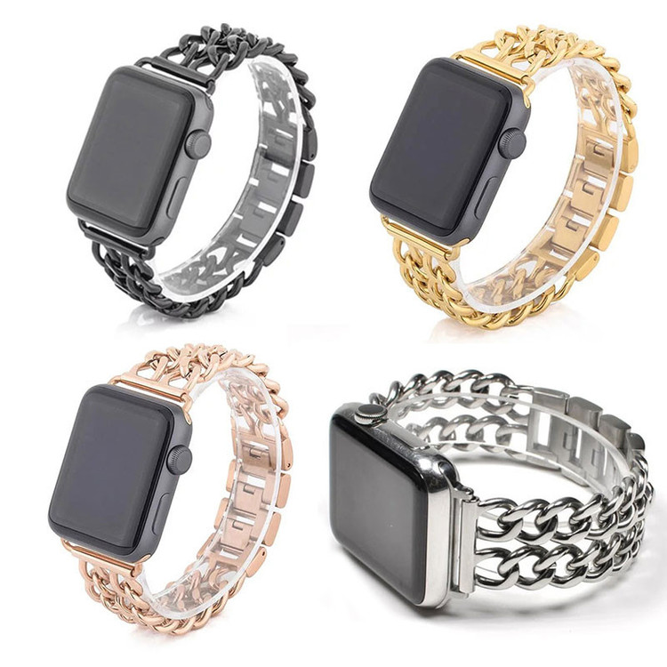 بند گوف LUX Cartier مناسب برای ساعت هوشمند اپل واچ سری 7 سایز 45 میلی متری