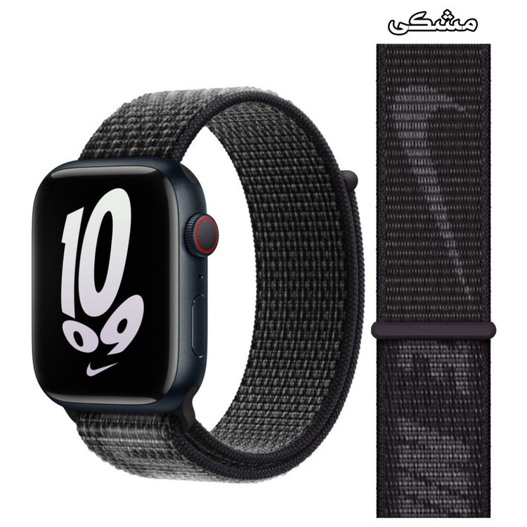 بند مسیر مدل Nylon Nik Sport مناسب برای اپل واچ سری 10 سایز 42 میلی متری