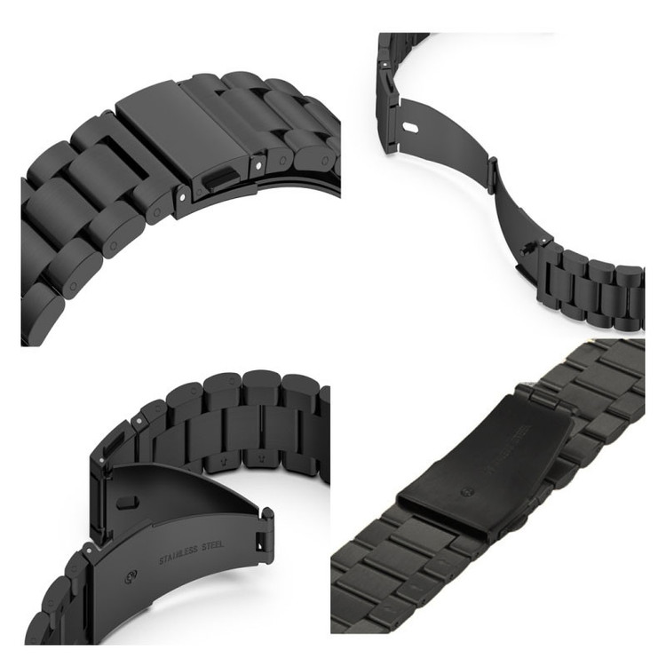 بند مسیر مدل 3bead Dual Color Stainless مناسب برای اپل واچ سری 1/2/3/4/5/6/7/8/9/SE/ULTRA/ULTRA 2 سایز 42/44/45/49 میلی متری