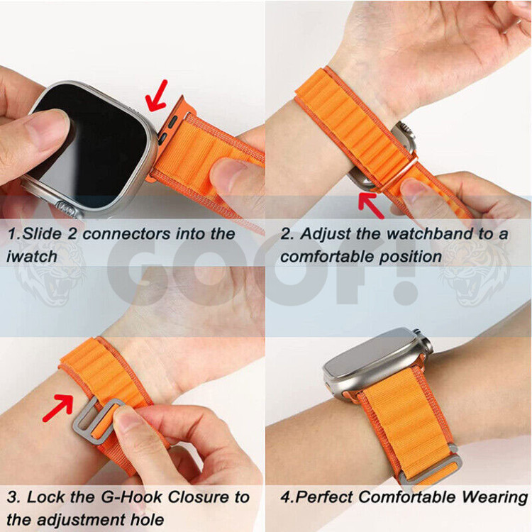 بند گوف مدل لوپ آلپاین مناسب برای اپل واچ Ultra 49mm / Ultra 2 49mm
