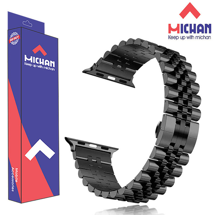 بند میچان مدل Stell Rolex مناسب برای اپل واچ 41/40/38 میلیمتر