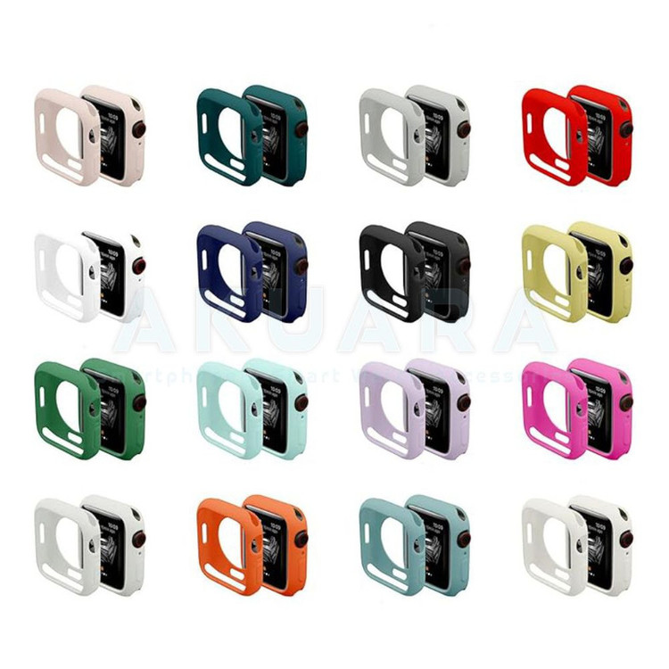 کاور آکوآرا مدل Jelly Protect مناسب برای اپل واچ Series 8 45mm / Series 7 45mm / Series 9 45mm به همراه محافظ صفحه نمایش
