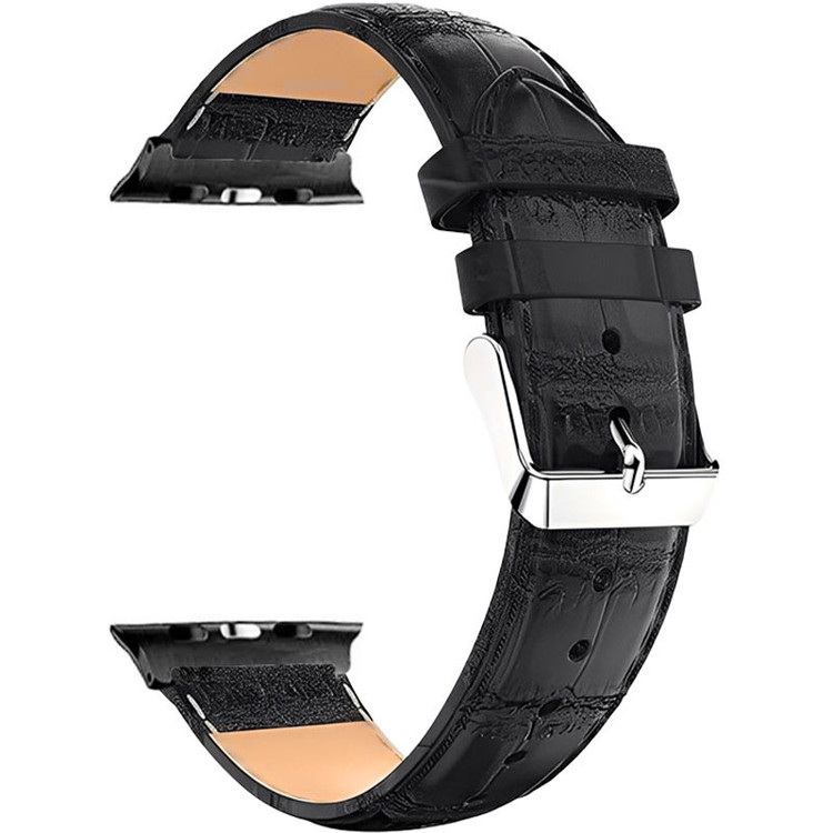 بند مسیر مدل NaturalX Leather1 مناسب برای اپل واچ 45 میلیمتری سری 9