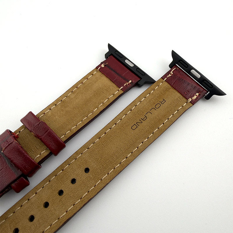 بند مسیر مدل NaturalX Leather1 مناسب برای اپل واچ 45 میلیمتری سری 9