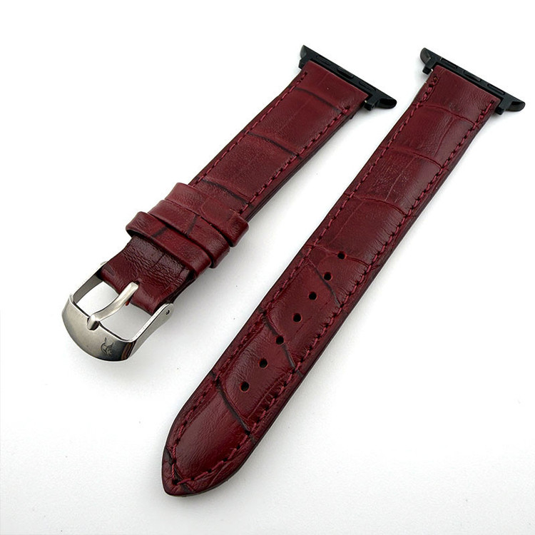 بند مسیر مدل NaturalX Leather1 مناسب برای اپل واچ 45 میلیمتری سری 9