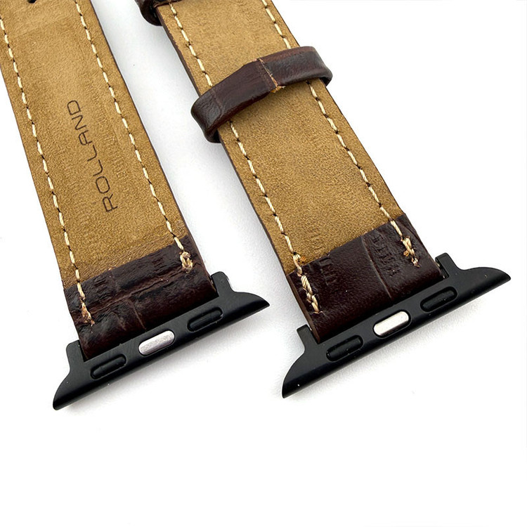 بند مسیر مدل NaturalX Leather1 مناسب برای اپل واچ 45 میلیمتری سری 9