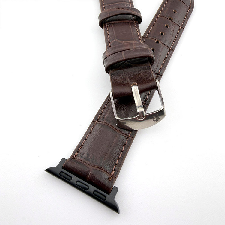 بند مسیر مدل NaturalX Leather1 مناسب برای اپل واچ 45 میلیمتری سری 9