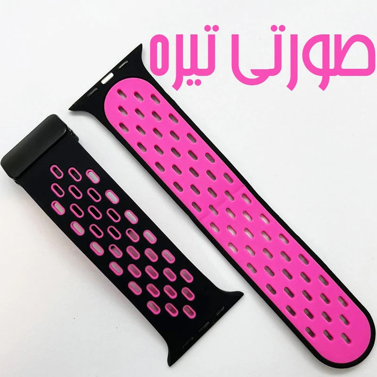 بند مسیر مدل Breathable مناسب برای اپل واچ سایز 44 میلی متری سری 5