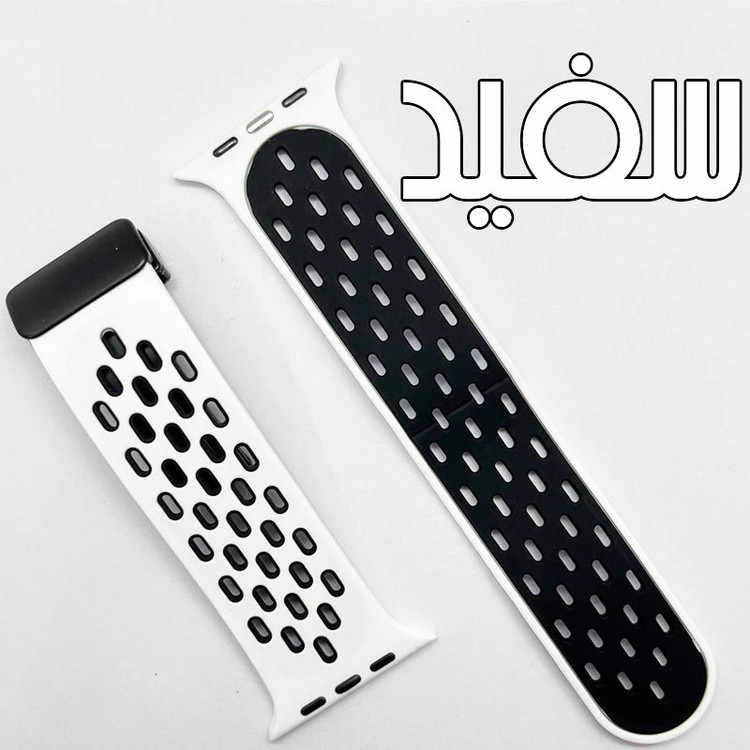 بند مسیر مدل Breathable مناسب برای اپل واچ سایز 44 میلی متری سری 5