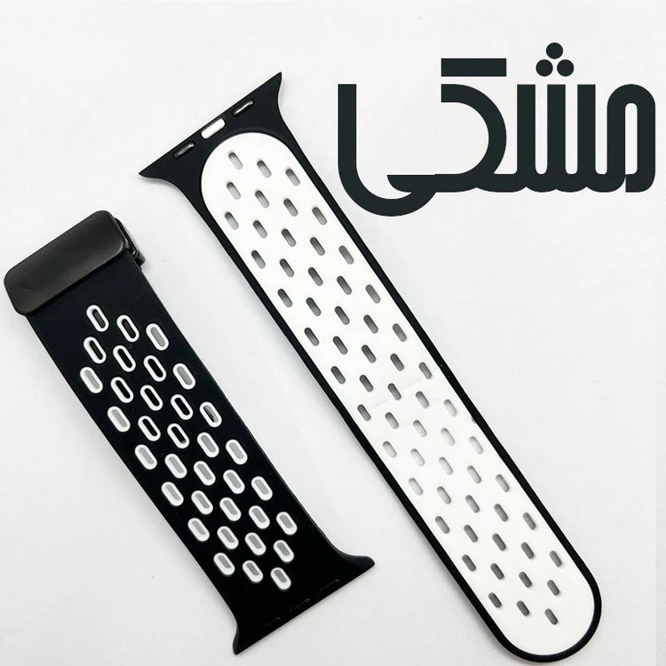 بند مسیر مدل Breathable مناسب برای اپل واچ سایز 44 میلی متری سری 5