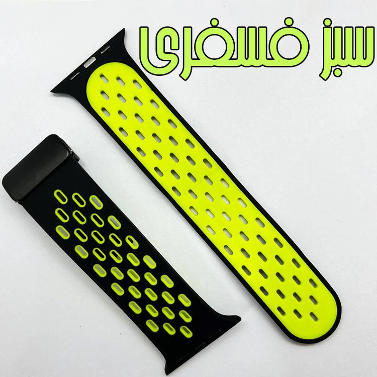 بند مسیر مدل Breathable مناسب برای اپل واچ سایز 44 میلی متری سری 5