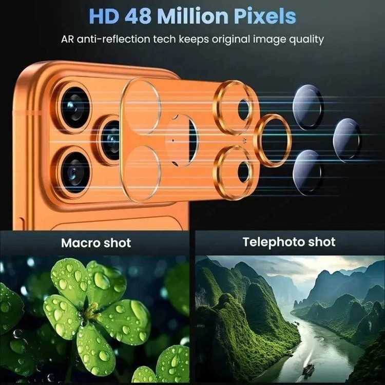 محافظ لنز دوربین گرین لاین مدل Camera Lens Pro مناسب برای گوشی موبایل اپل iPhone 17 Pro Max
