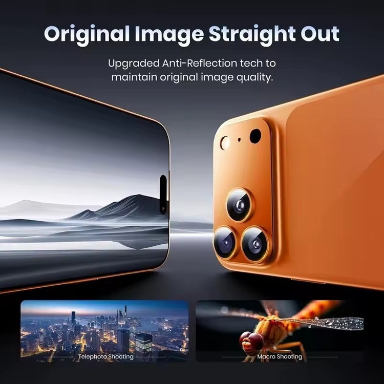 محافظ لنز دوربین گرین لاین مدل Camera Lens Pro مناسب برای گوشی موبایل اپل iPhone 17 Pro Max