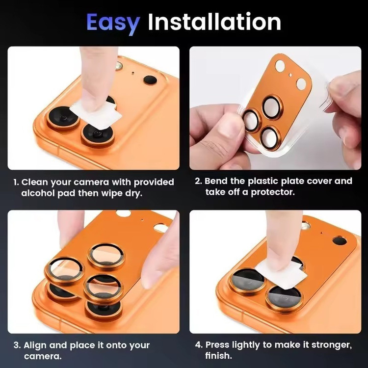 محافظ لنز دوربین گرین لاین مدل Camera Lens Pro مناسب برای گوشی موبایل اپل iPhone 17 Pro Max