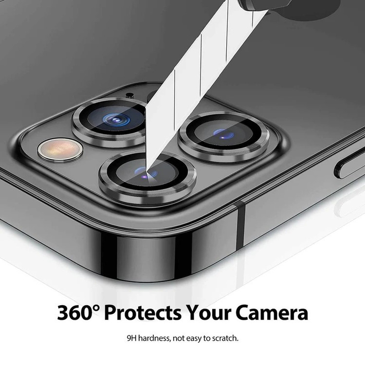 محافظ لنز دوربین کمرا فیلم مدل رینگی کد 02 مناسب برای گوشی موبایل اپل iPhone 13 Pro