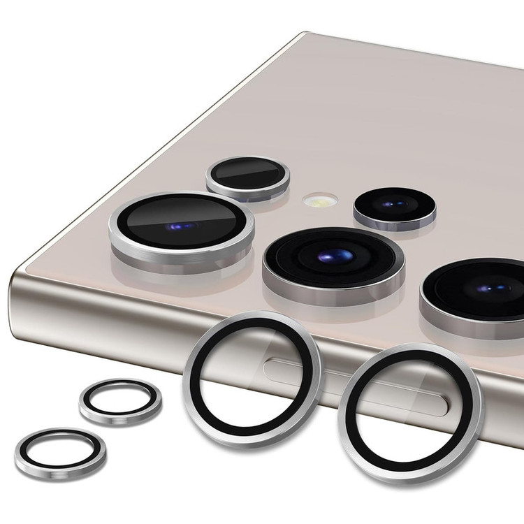 محافظ لنز دوربین گوف مدل رینگی مناسب برای گوشی موبایل سامسونگ Galaxy S24 Ultra
