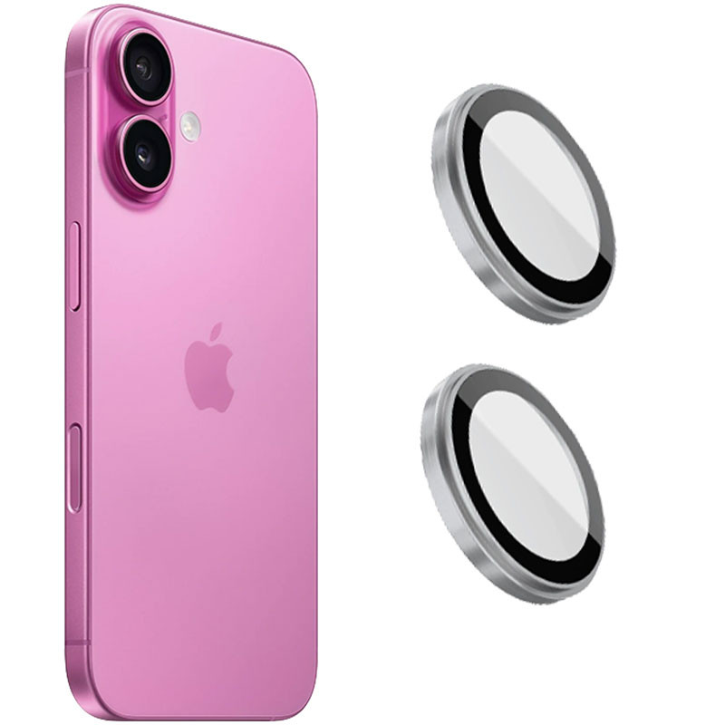 محافظ لنز دوربین مسیر مدل رینگی مناسب برای گوشی موبایل اپل iPhone 16 / 16 Plus