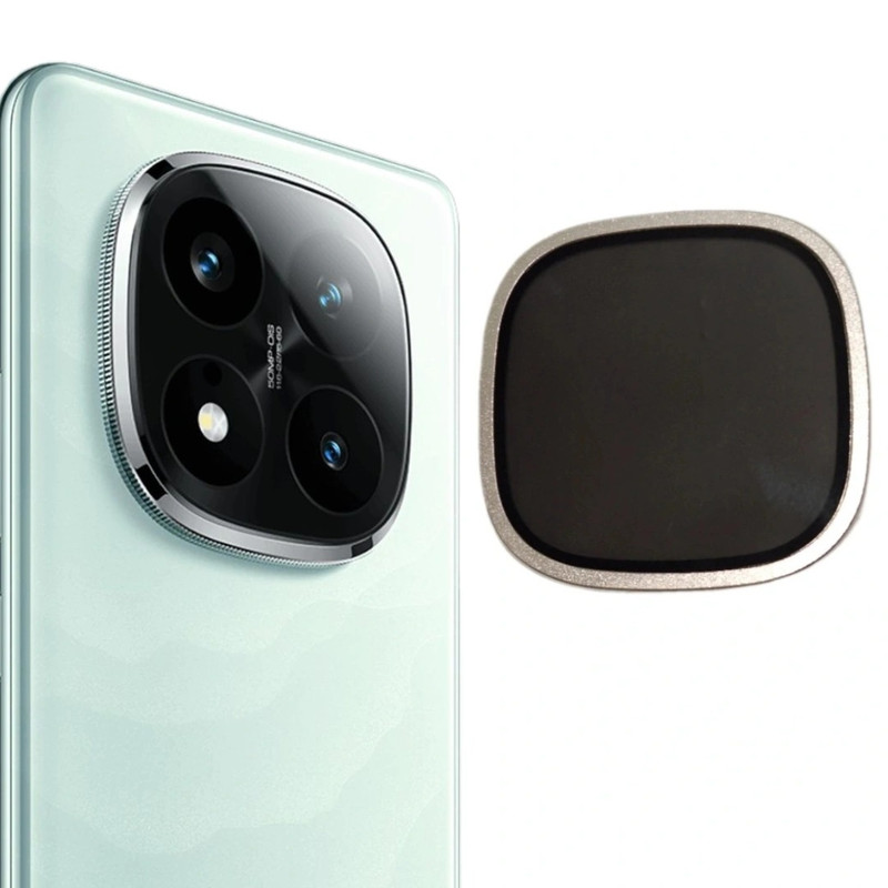 محافظ لنز دوربین تیسیکالا مدل فلزی مناسب برای گوشی موبایل شیائومی Redmi Note 14 Pro Plus
