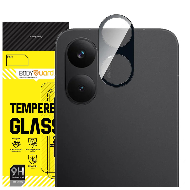 محافظ لنز دوربین بادیگارد مدل Blk مناسب برای گوشی موبایل شیائومی Poco X8 Pro