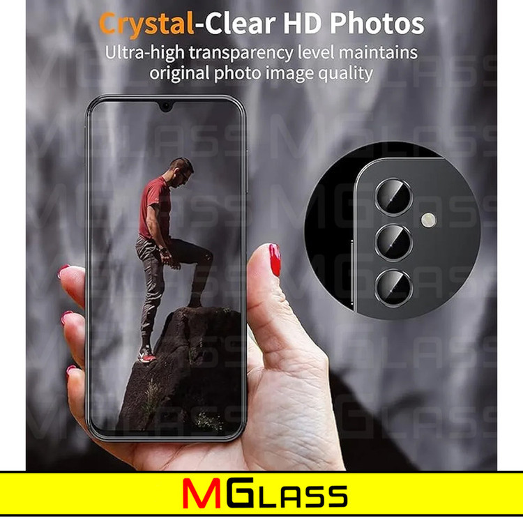 محافظ لنز دوربین امگلس مدل Ring-Metal-MG مناسب برای گوشی موبایل سامسونگ Galaxy A55