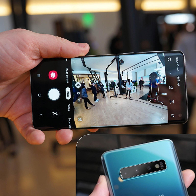 محافظ لنز دوربین سیحان مدل GLP مناسب برای گوشی موبایل سامسونگ Galaxy S10 / S10 Plus