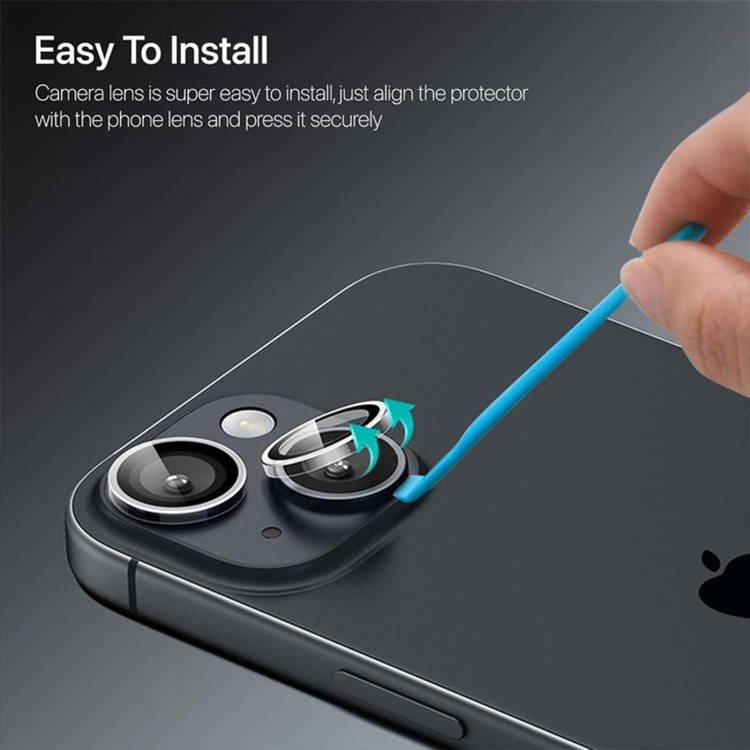 محافظ لنز دوربین والکری مدل رینگی مناسب برای گوشی موبایل اپل IPHONE 13