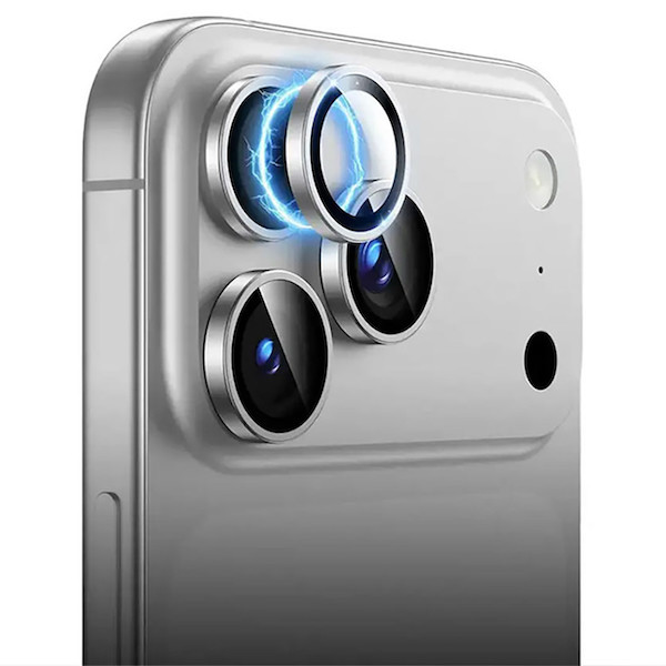 محافظ لنز دوربین ایکس مارت مدل رینگی مناسب برای گوشی موبایل اپل Iphone 17 Pro / 17 ProMax