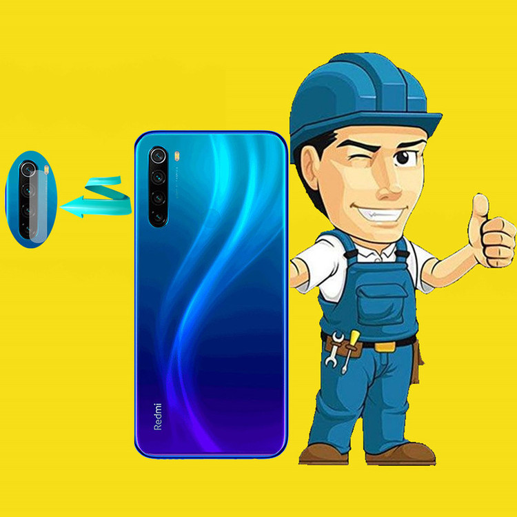 محافظ لنز دوربین مدل LTP مناسب برای گوشی موبایل شیائومی Redmi Note 8