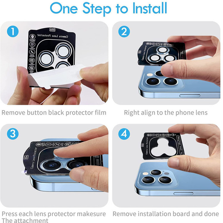 محافظ لنز دوربین بوف مدل ClrFilm-G مناسب برای گوشی موبایل اپل Iphone 12 Pro Max
