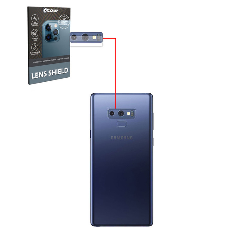 محافظ لنز دوربین ترو مدل note-9 مناسب برای گوشی موبایل سامسونگ Galaxy Note 9