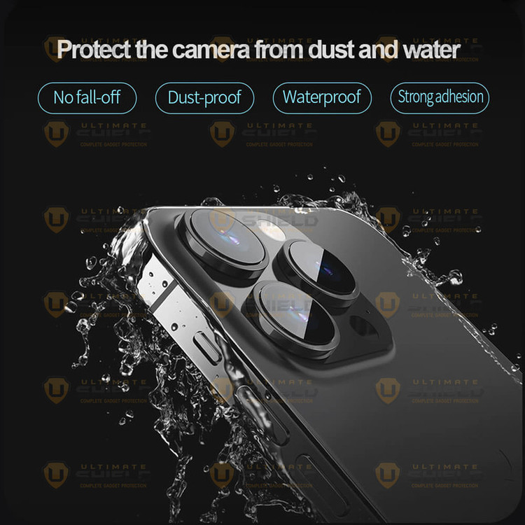 محافظ لنز دوربین آلتیمیت شیلد مدل Ring Metal UL مناسب برای گوشی موبایل اپل iPhone 16 Pro / 16 Pro Max