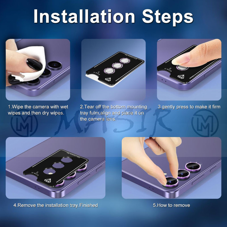 محافظ لنز دوربین مسیر مدل Stencil Lens Protector مناسب برای گوشی موبایل ناتینگ فون 1