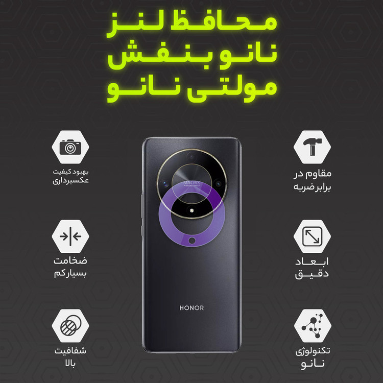 محافظ لنز دوربین مولتی نانو مدل X-L2P مناسب برای گوشی موبایل تکنو Phantom V Flip بسته دو عددی