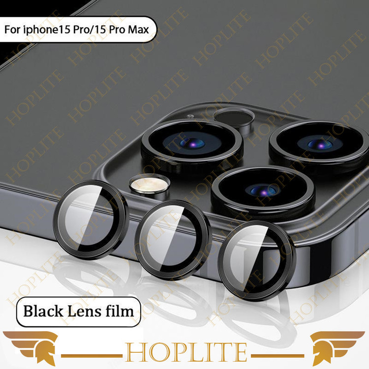 محافظ لنز دوربین هاپلایت مدل Ring-Metal-HL مناسب برای گوشی موبایل اپل Iphone 15 Pro Max