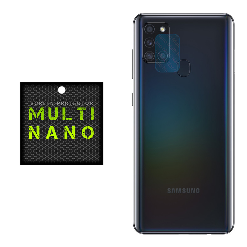 محافظ لنز دوربین مولتی نانو مدل Pro مناسب برای گوشی موبایل سامسونگ Galaxy A21S