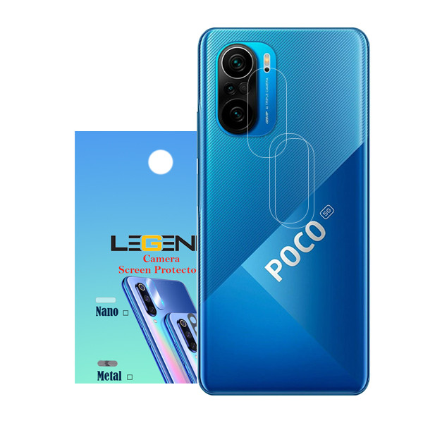 محافظ لنز دوربین نانو مدل nano-03 مناسب برای گوشی موبایل شیائومی poco f3 بسته 3 عددی