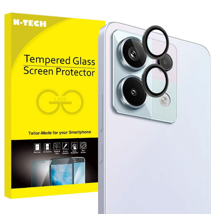 محافظ لنز دوربین انتک مدل Ring Metal Lens Protector مناسب برای گوشی موبایل شیائومی Redmi Note 13 Pro 5G