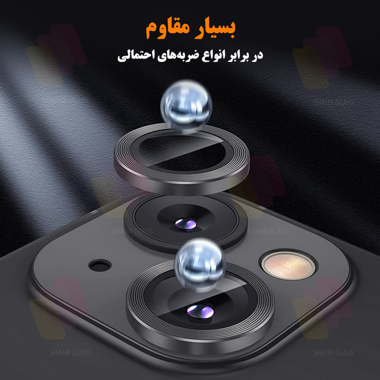محافظ لنز دوربین شهر گلس مدل RINS20 مناسب برای گوشی موبایل سامسونگ Galaxy S25 Ultra 5G