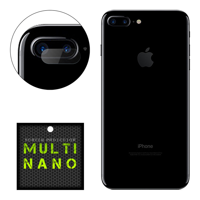 محافظ لنز دوربین مولتی نانو مدل Pro مناسب برای گوشی موبایل اپل iPhone 7 Plus / 8 Plus