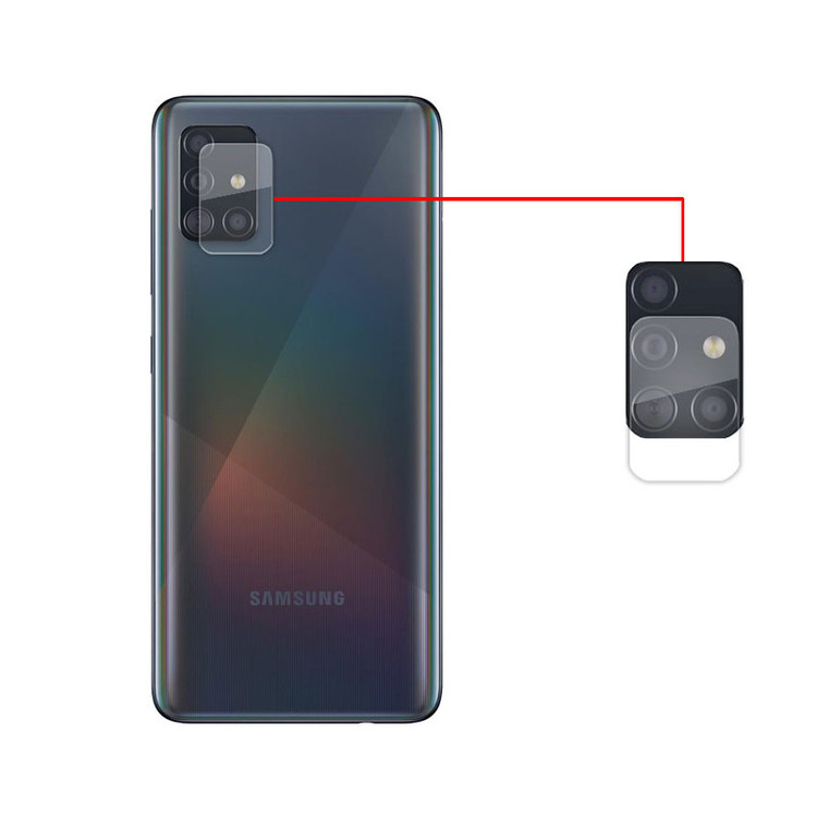 محافظ لنز دوربین مدل bt-N69 مناسب برای گوشی موبایل سامسونگ Galaxy A51