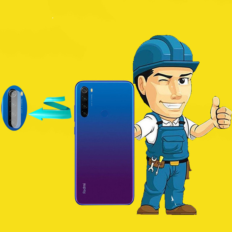 محافظ لنز دوربین مدل LTP مناسب برای گوشی موبایل شیائومی Redmi Note 8T