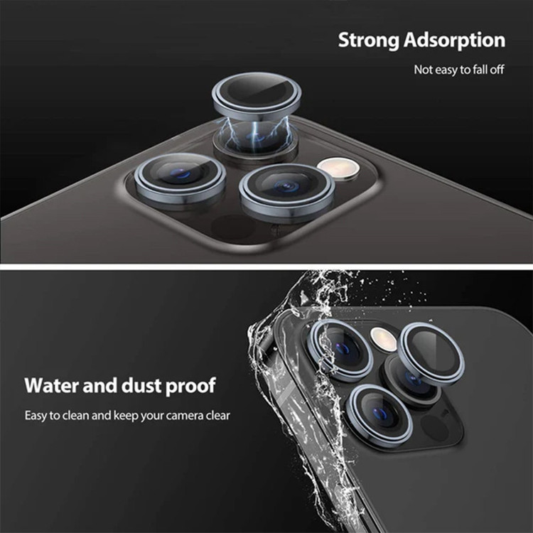 محافظ لنز دوربین اسپایدر مدل Ring Metal مناسب برای گوشی موبایل اپل iPhone 16 / 16 Plus