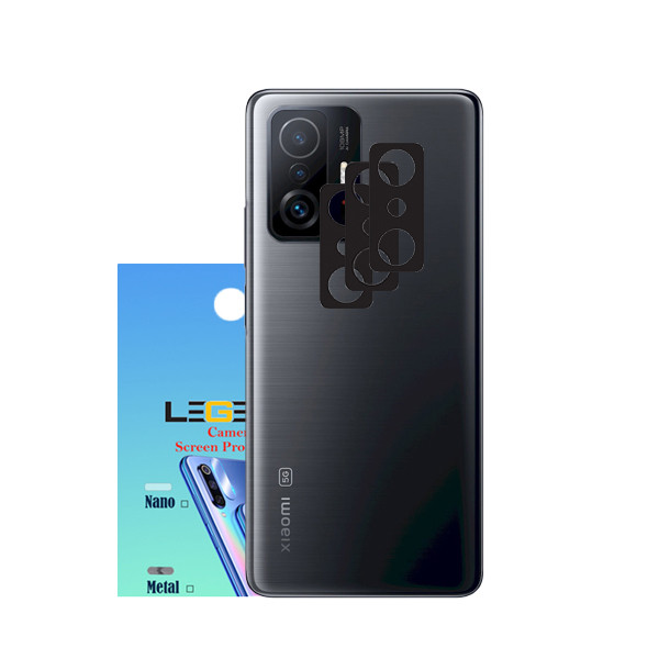 محافظ لنز دوربین فلزی مدل LEGEND مناسب برای گوشی موبایل شیائومی MI 11T PRO بسته سه عددی