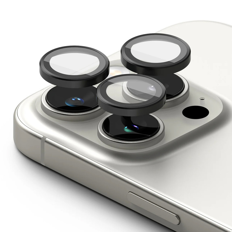 محافظ لنز دوربین گوف مدل Ring Metal مناسب برای گوشی موبایل اپل iPhone 16 Pro