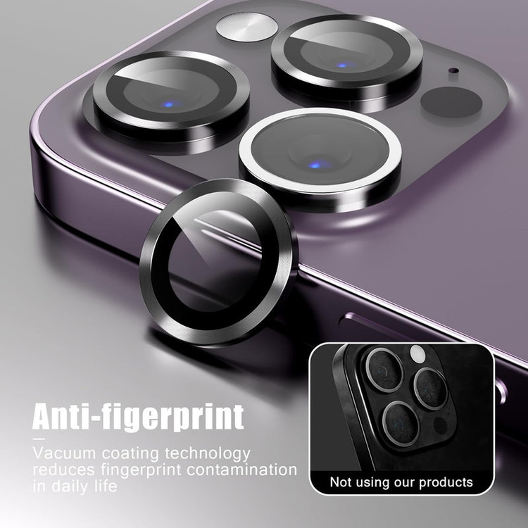 محافظ لنز دوربین گوف مدل Ring Metal مناسب برای گوشی موبایل اپل iPhone 16 Pro
