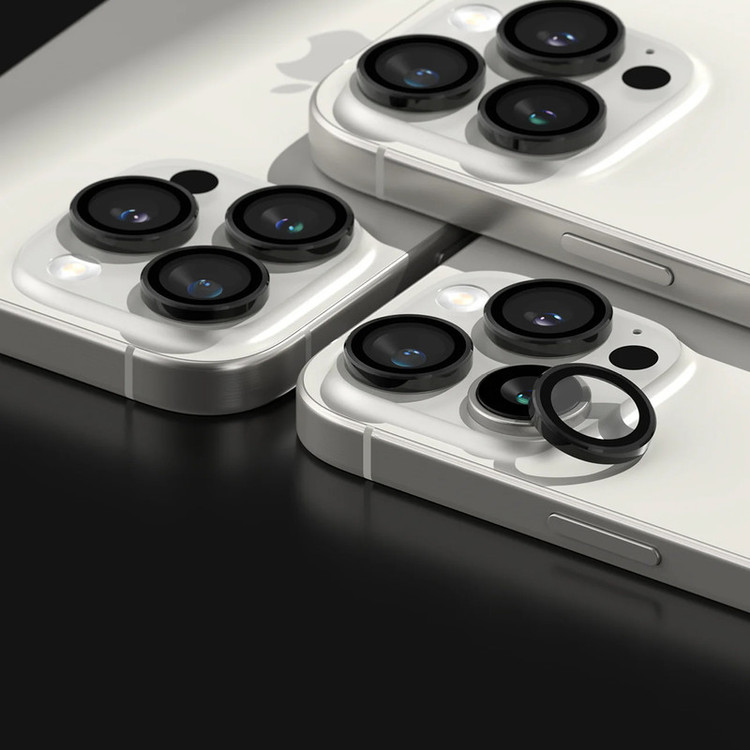 محافظ لنز دوربین گوف مدل Ring Metal مناسب برای گوشی موبایل اپل iPhone 16 Pro