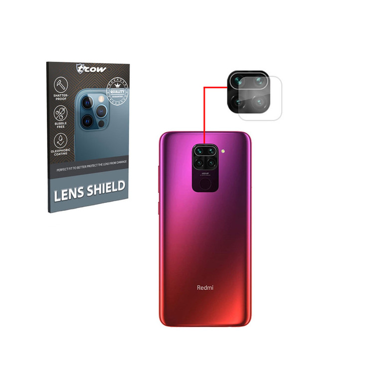 محافظ لنز دوربین ترو مدل note-9 مناسب برای گوشی موبایل شیائومی Redmi Note 9