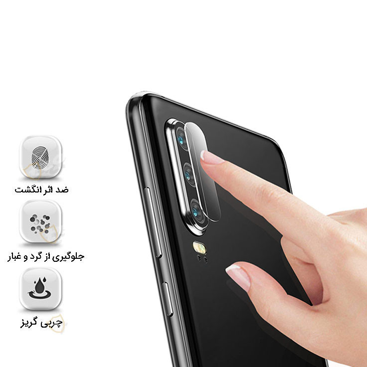 محافظ لنز دوربین ترو مدل note-9 مناسب برای گوشی موبایل شیائومی Redmi Note 9