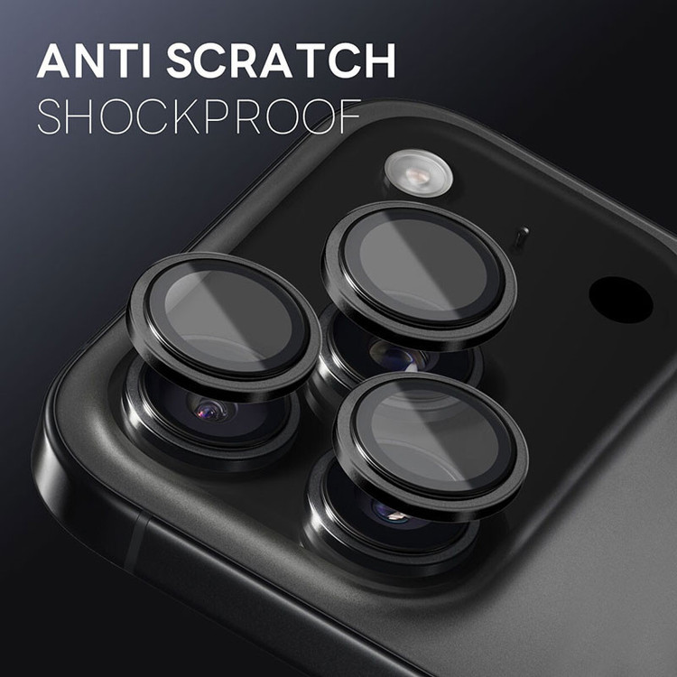 محافظ لنز دوربین فلزی کینگدام مدل Ring MTL مناسب برای گوشی موبایل اپل iPhone 17 Pro / 17 Pro Max